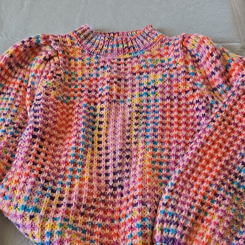 Dear John Vibrant Multicolor Knit Sweater